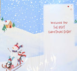 Godson Christmas - Slim Snowman & Penguins