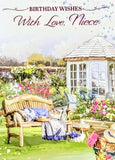 Niece Birthday - Traditional Garden & Bench