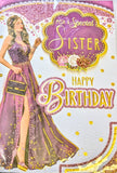 Sister Birthday - Girl In Purple Dress