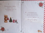 Sister Christmas - Large Cute bear and verse