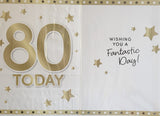 80 Birthday Male  - 80 Today
