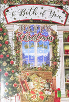 To Both Of You Christmas - Traditional Hamper & Window
