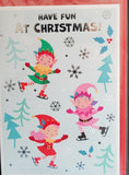 Open Christmas - Cute 3 Elves