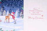 Someone Special Christmas - Large Snowman & Deer
