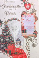 Granddaughter & Partner Christmas - Traditional Keepsake
