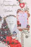 Granddaughter & Partner Christmas - Traditional Keepsake
