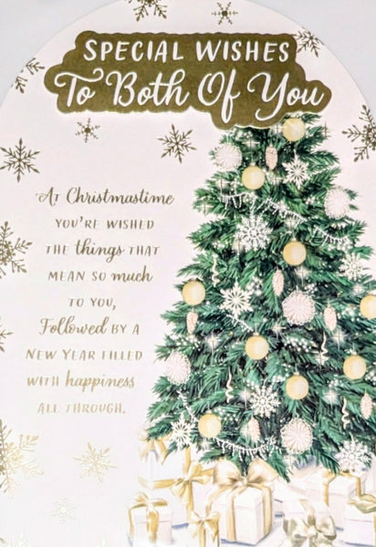 To Both Of You Christmas - Traditional Tree & Gifts