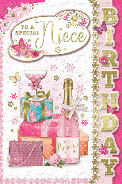 Niece Birthday - Prosecco & Gifts