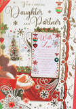 Daughter & Partner Christmas - Traditional Keepsake