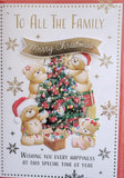 To All The Family Christmas - Cute Bears