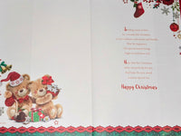 Niece & Husband Christmas - Cute Bears With Gifts