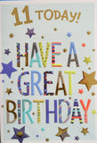 11 Boy Birthday - Have a great birthday