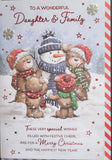 Daughter & Family Christmas - Cute Bears