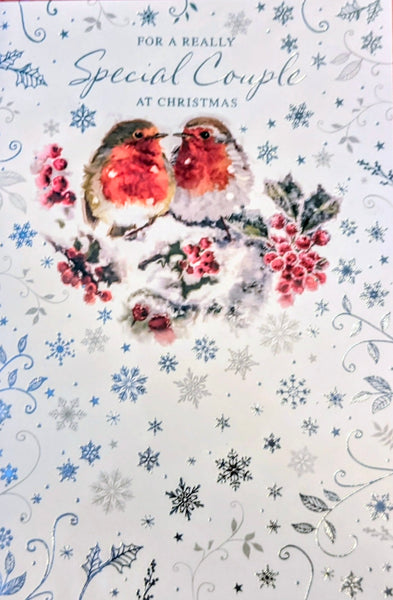 Special Couple Christmas - Traditional Robins