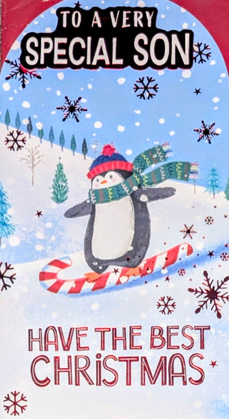Son Christmas - Slim Cute Penguin