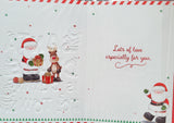 Grandson Christmas - Cute Santa Claus