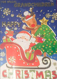 Grandchildren Christmas - Santa & Tree