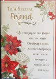 Friend Christmas - Flowers Left