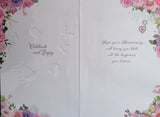 Daughter & Son In Law Anniversary - Traditional Pink Hearts