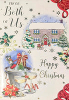 From Both Of Us Christmas - Traditional House & Champagne