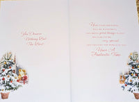 Dad Christmas - Traditional Black Door Words
