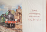 Grandad Birthday - Train left