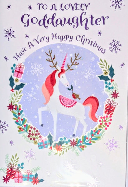Goddaughter Christmas - Unicorn