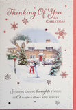 Thinking Of You Christmas - Snowman