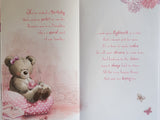 Daughter 18 Birthday - Large 8 page Cute Window