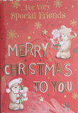 Friends Christmas - Large Cute  Red