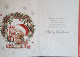 Friend Christmas - Bear and  Wreath