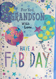 Grandson Birthday - Balloons