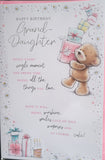 Granddaughter Birthday - Cute Bear and Boxes