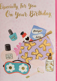Open Female Birthday - Lilac bag