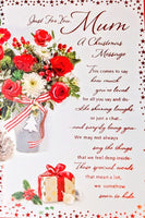 Mum Christmas - Traditional Flowers Words
