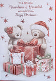 Grandma & Grandad Christmas - Cute Bears