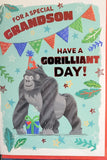Grandson Birthday - Gorilla