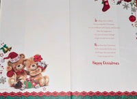 Nannie & Grandad Christmas - Cute Bears With Gifts