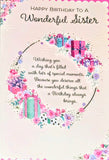 Sister Birthday - Traditional Gifts & Words