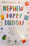 Nephew Birthday - Gift Boxes & Stars