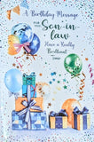 Son In Law Birthday - Gift Boxes & Balloons