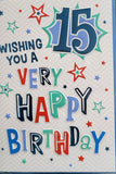 15 Boy Birthday - Very Happy