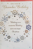 December Birthday - White
