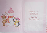 Great Granddaughter Christmas - Cute pink