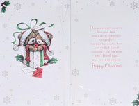 Wife Christmas - Cute Bear In Gift Box