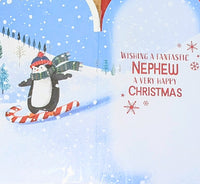 Nephew Christmas - Slim Cute Penguin