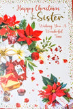 Sister Christmas - Traditional Flowers & Chocolates
