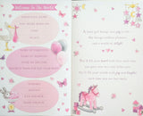 Baby Girl - Large 8 Page Baby Journal