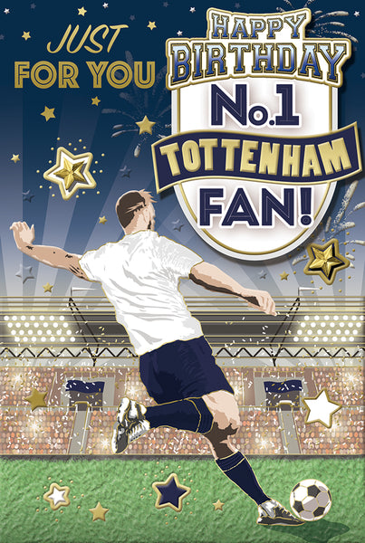 Open Male Birthday - No.1 Tottenham Fan