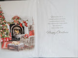 Friends Christmas - Traditional Fireplace